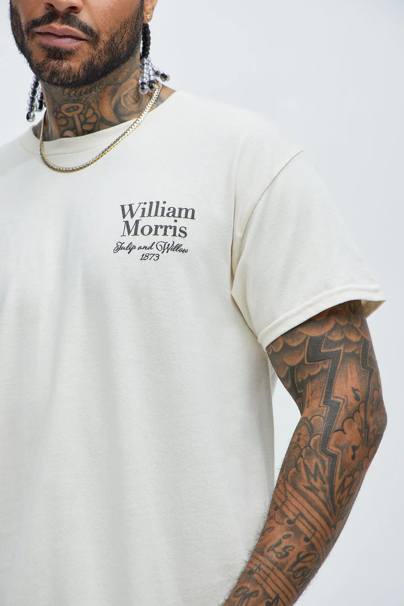 Tulip And Willow Short Sleeve Tee - Cream sold by Fashion Nova product image thumbnail 3