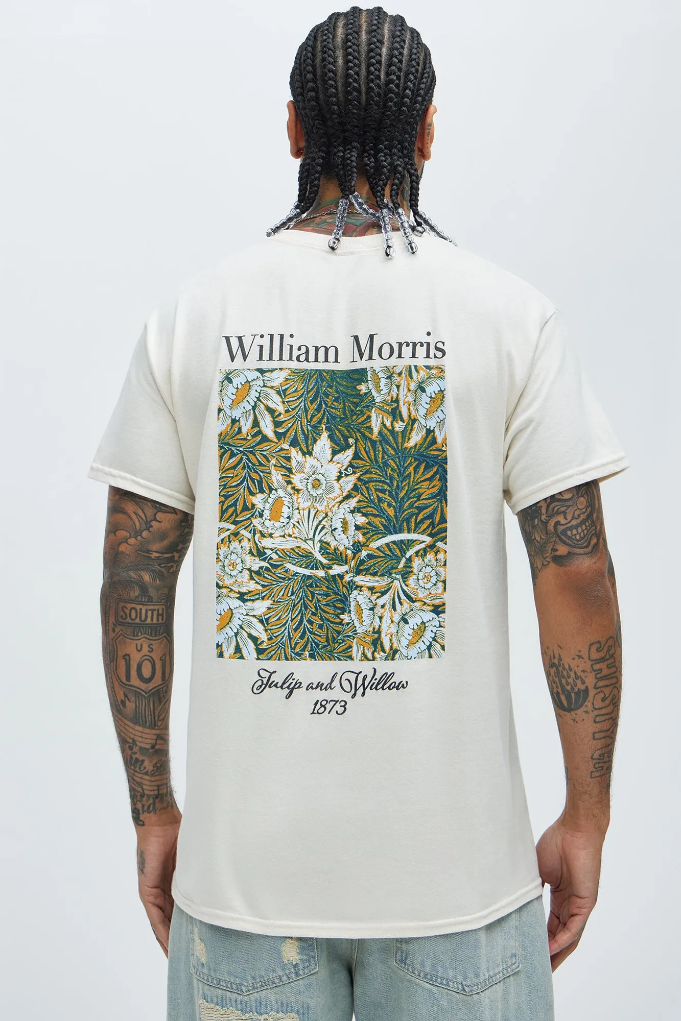 Tulip And Willow Short Sleeve Tee - Cream sold by Fashion Nova product image thumbnail 4