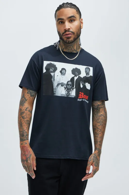 Bone Thugs N Harmony 1st Of The Month Short Sleeve Tee - Black sold by Fashion Nova