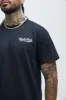Bear MotoClub Short Sleeve Tee - Black sold by Fashion Nova