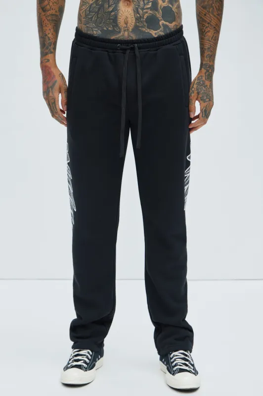 Fly Higher Sweatpants - Black sold by Fashion Nova