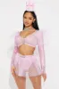 Sweet Witch 6 Piece Costume Set - Pink sold by Fashion Nova