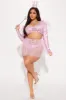 Sweet Witch 6 Piece Costume Set - Pink sold by Fashion Nova
