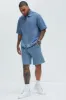 Seashell Denim Shirt - Light Blue sold by Fashion Nova