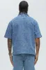 Seashell Denim Shirt - Light Blue sold by Fashion Nova