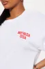 Viva Las Vegas Oversized Tee - White sold by Fashion Nova