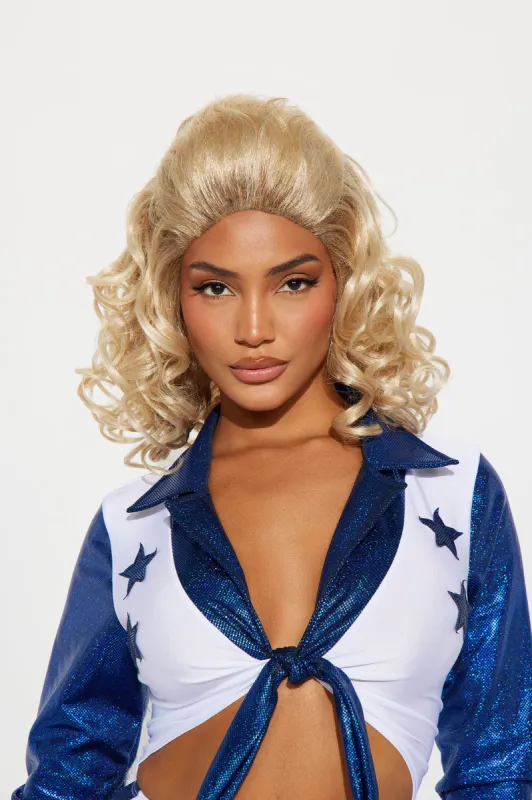 Sexy City Girl Costume Wig - Blonde sold by Fashion Nova