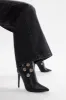 Kash Grommet Booties - Black sold by Fashion Nova