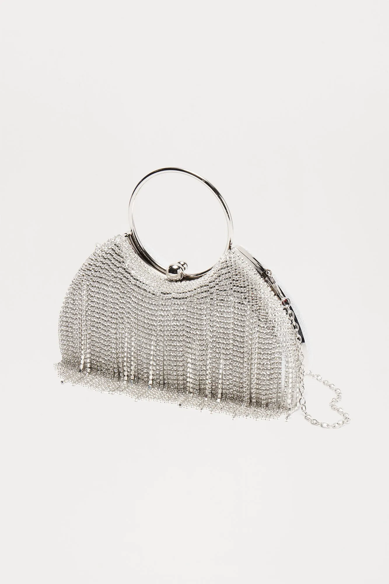 Caught In The Moonlight Clutch - Silver sold by Fashion Nova product image thumbnail 4