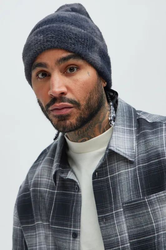 Soft Core Cuffed Beanie - Navy sold by Fashion Nova