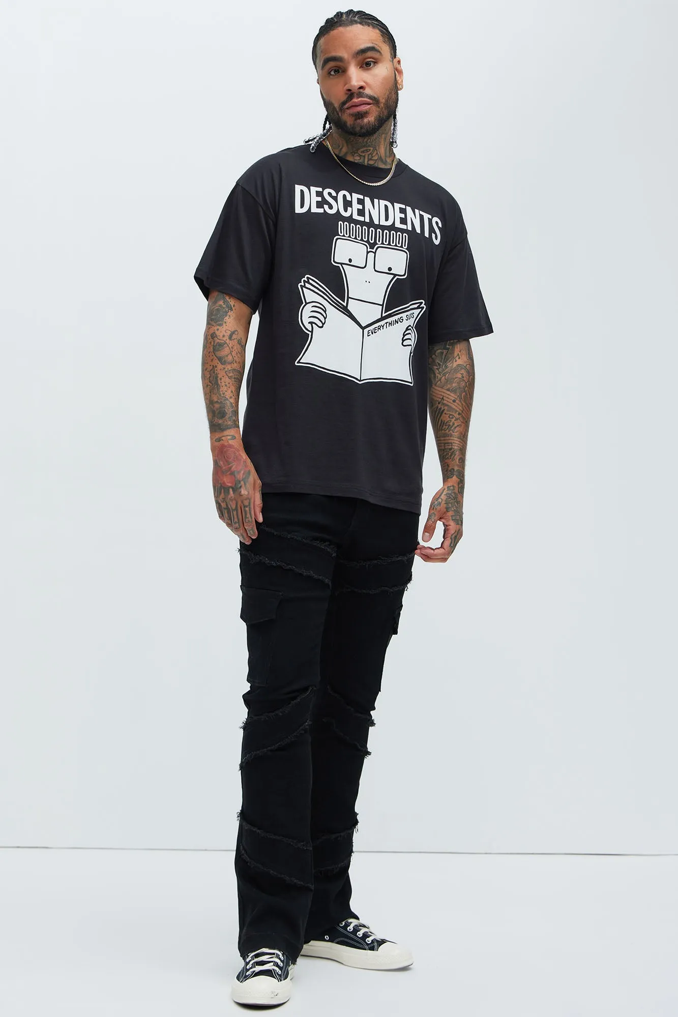 Decendents Short Sleeve Tee - Black sold by Fashion Nova product image thumbnail 3