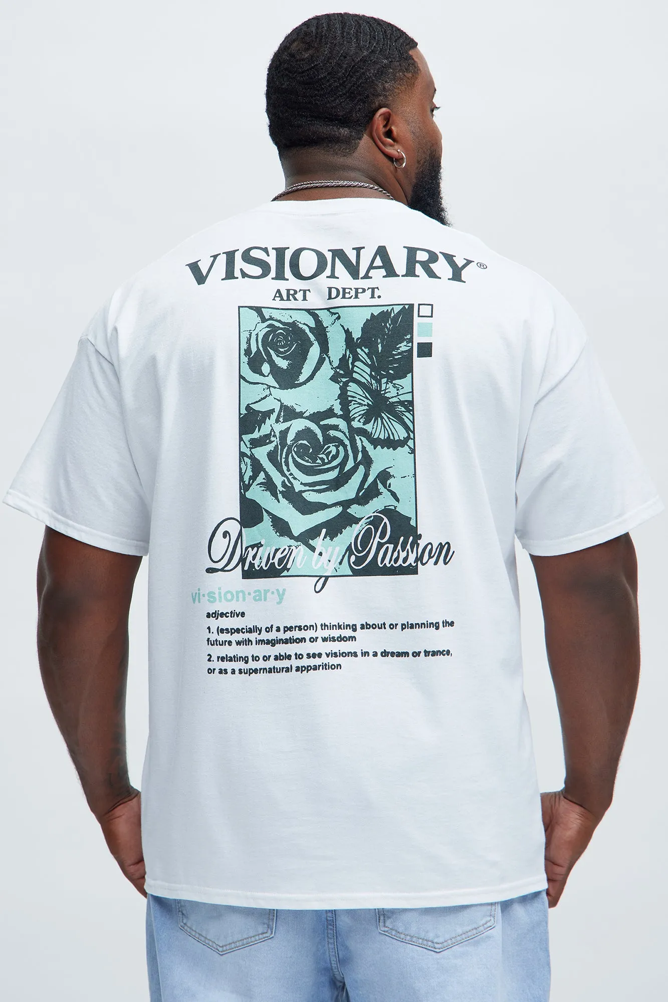 Visionary Art Dept Short Sleeve Tee - White sold by Fashion Nova product image thumbnail 4