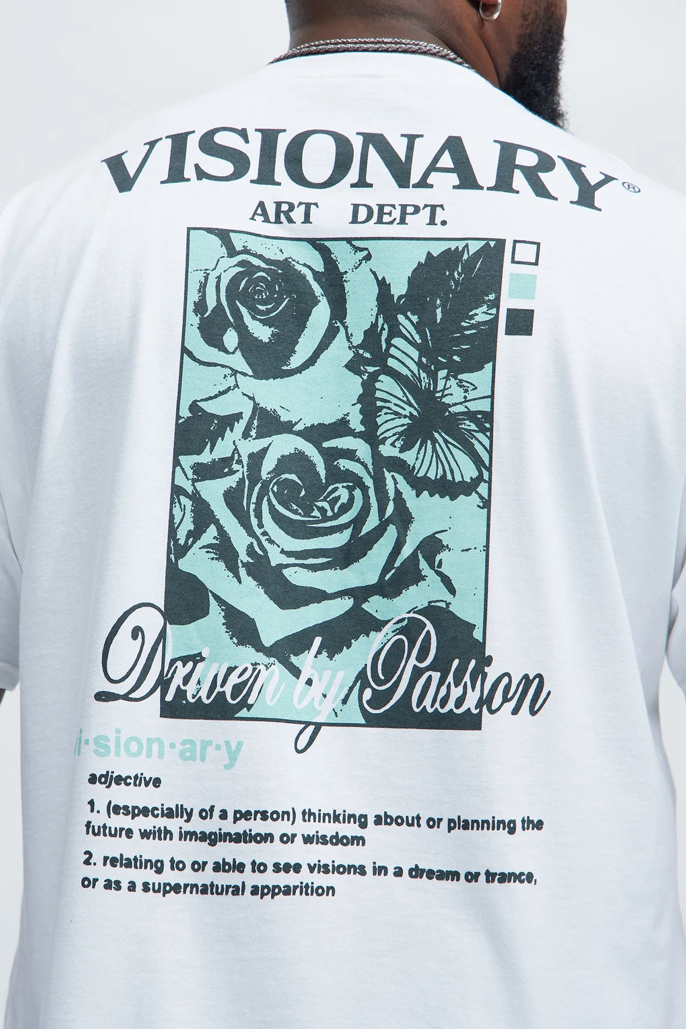 Visionary Art Dept Short Sleeve Tee - White sold by Fashion Nova product image thumbnail 5