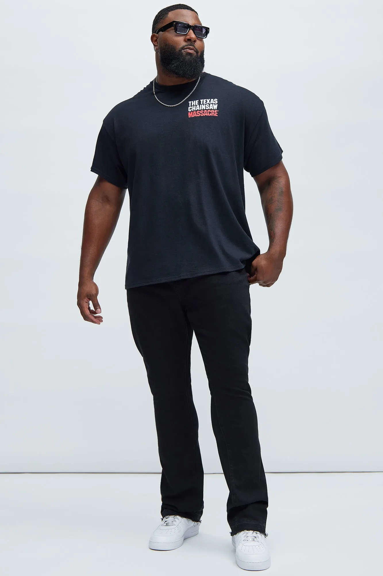 The Texas Chainsaw Massacre Behind The Scene Short Sleeve Tee - Black sold by Fashion Nova product image thumbnail 2