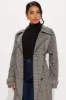 Prep School Plaid Trench - Khaki/combo sold by Fashion Nova
