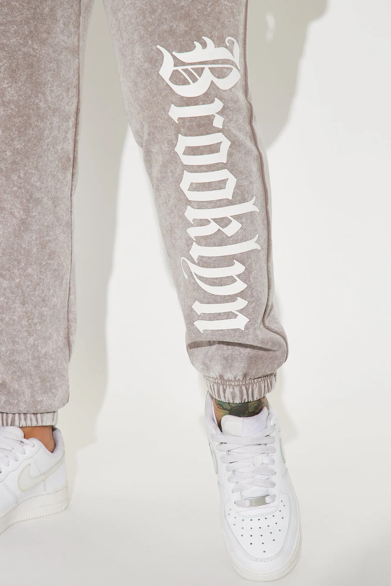 Brooklyn Living Washed Jogger Set - Stone sold by Fashion Nova product image thumbnail 3