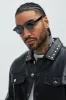 Deserve Me Sunglasses - Black/Silver sold by Fashion Nova