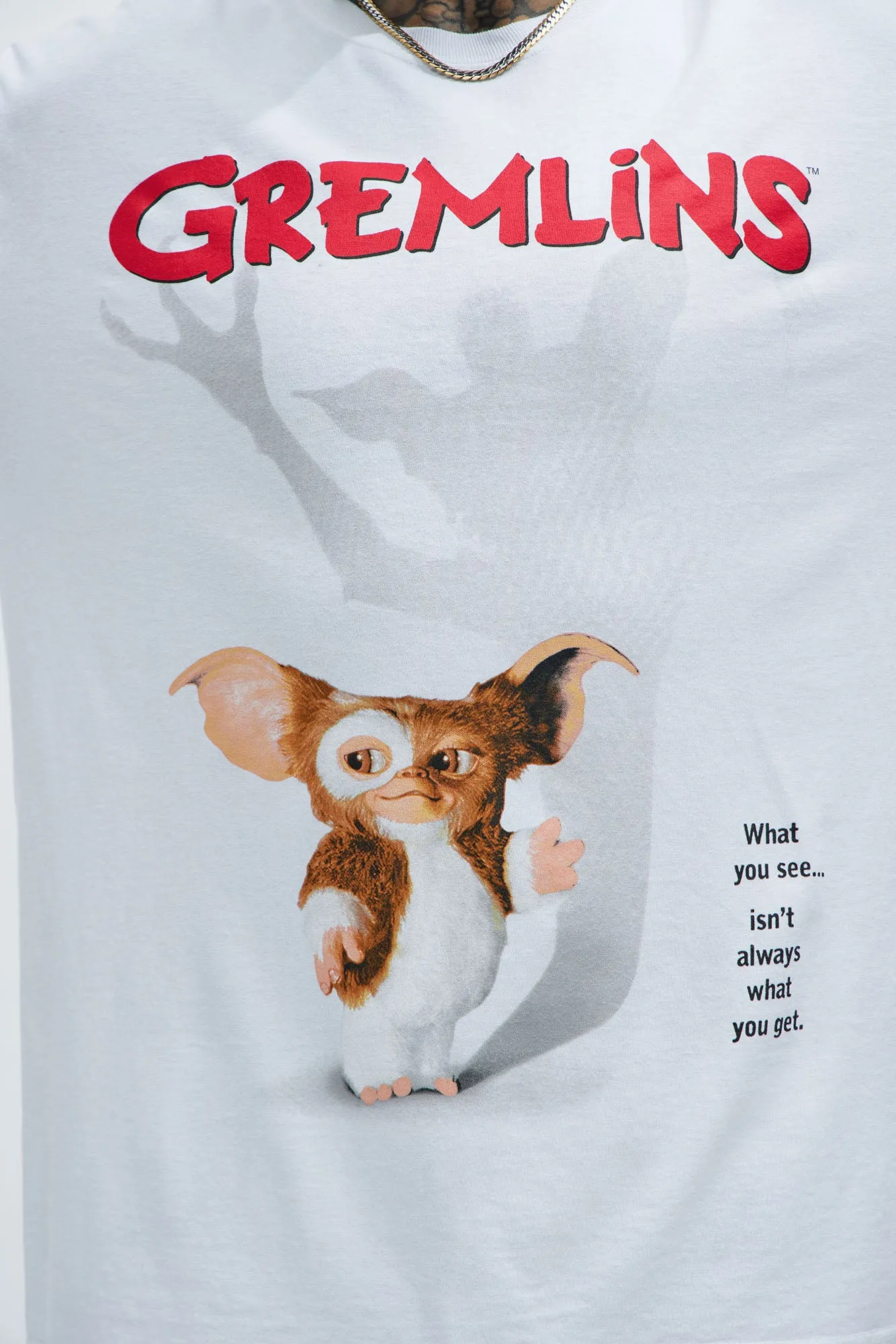 Gremlins Short Sleeve Tee - White sold by Fashion Nova product image thumbnail 2