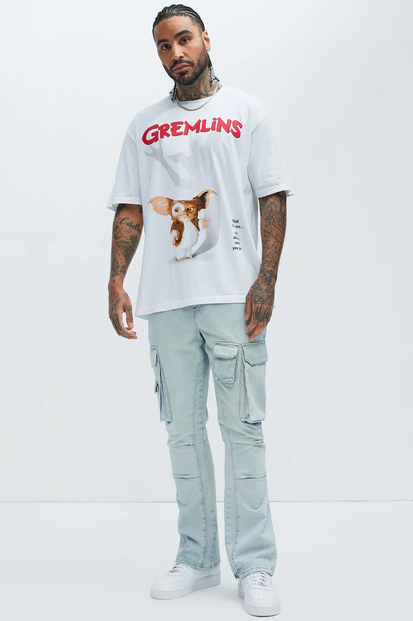 Gremlins Short Sleeve Tee - White sold by Fashion Nova product image thumbnail 3
