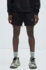 Tyson Novamen Oversize Heavyweight Sweat Shorts - Black sold by Fashion Nova