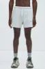 Tyson Novamen Oversize Heavyweight Sweat Shorts - Heather Grey sold by Fashion Nova