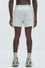 Tyson Novamen Oversize Heavyweight Sweat Shorts - Heather Grey sold by Fashion Nova