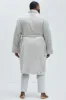 Essential Relaxed Lounge Robe - Grey sold by Fashion Nova