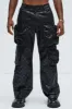 Ridin' On A High Cargo Pants - Black sold by Fashion Nova