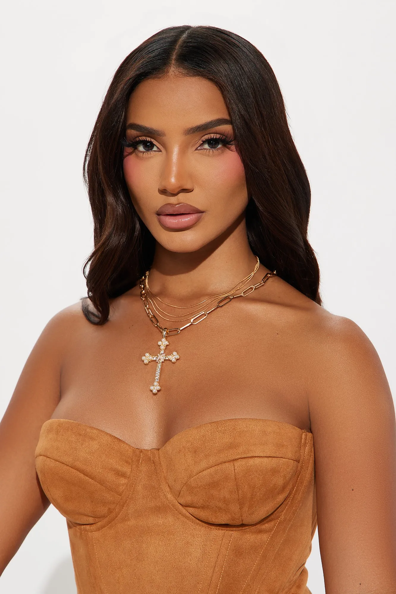Fully Faithful Necklace - Gold sold by Fashion Nova product image thumbnail 2