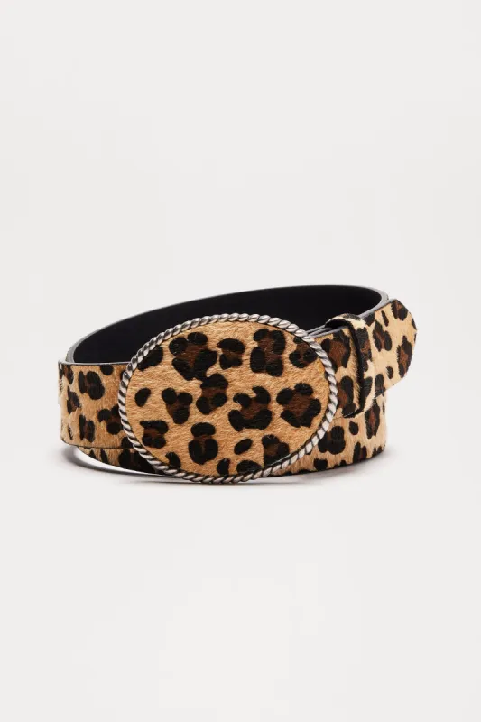 Spotted At The Rodeo Belt - Leopard sold by Fashion Nova