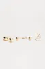Spiraling Moment 3 Piece Ring Set - Gold sold by Fashion Nova