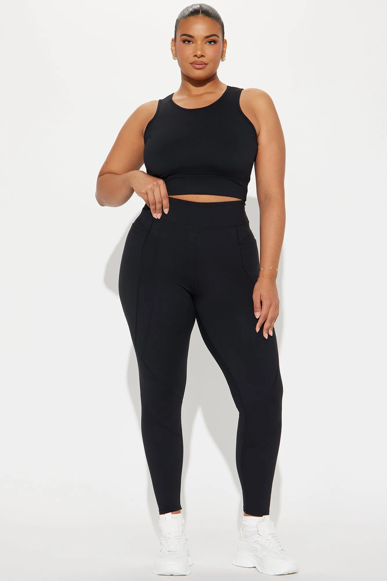 Energy Surge Super Soft Active Top - Black sold by Fashion Nova product image thumbnail 5