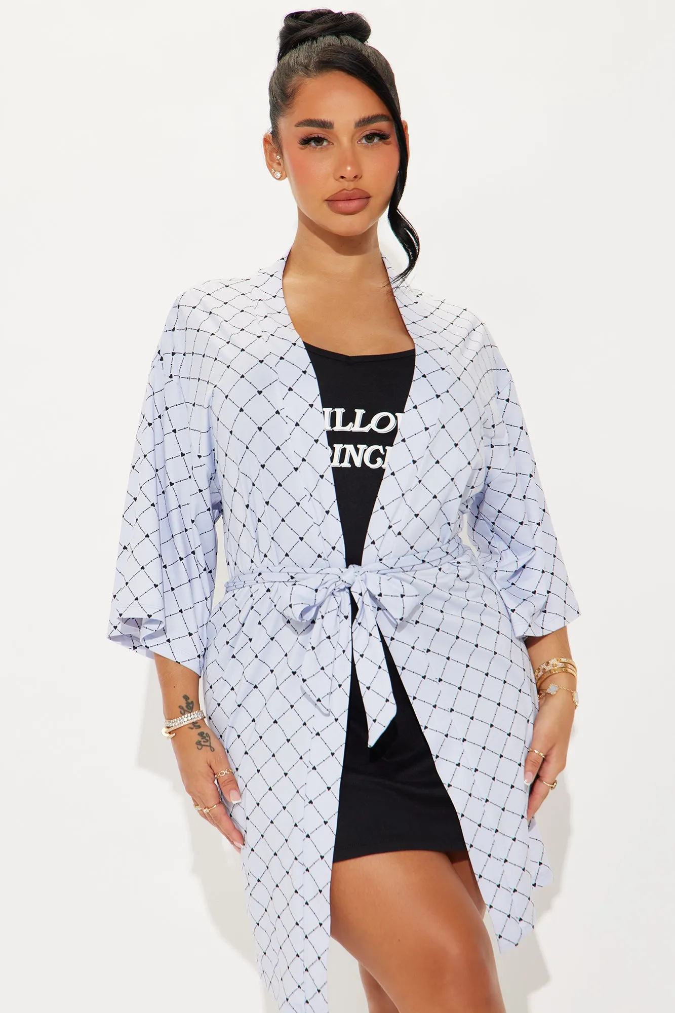 Pillow Princess PJ Robe Set - Light Blue sold by Fashion Nova product image thumbnail 4
