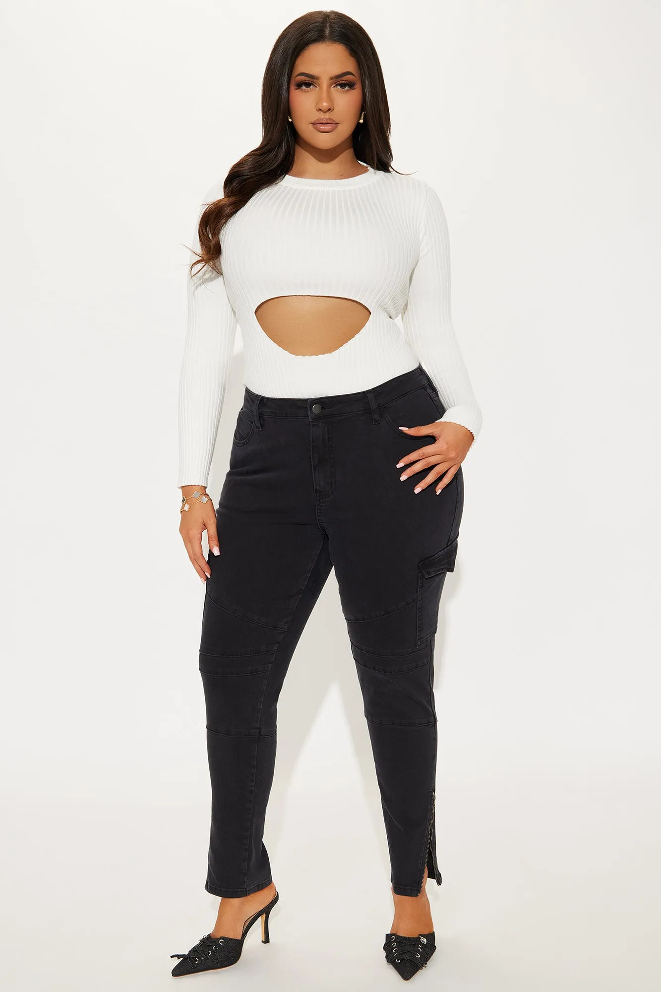 Don't Tempt Me Skinny Pant - Black sold by Fashion Nova product image thumbnail 5