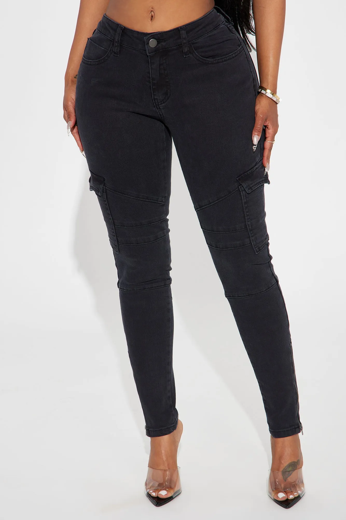 Don't Tempt Me Skinny Pant - Black sold by Fashion Nova product image thumbnail 2