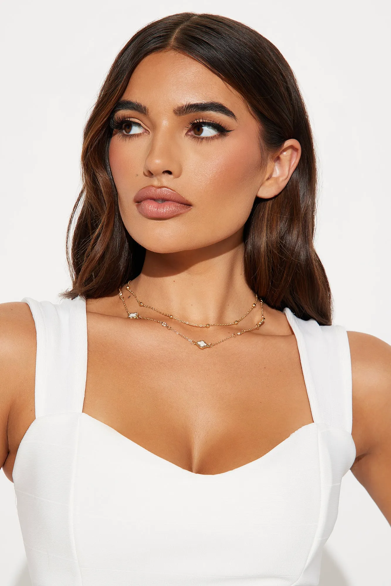 Casting Clover Spells Necklace - Gold sold by Fashion Nova product image thumbnail 2