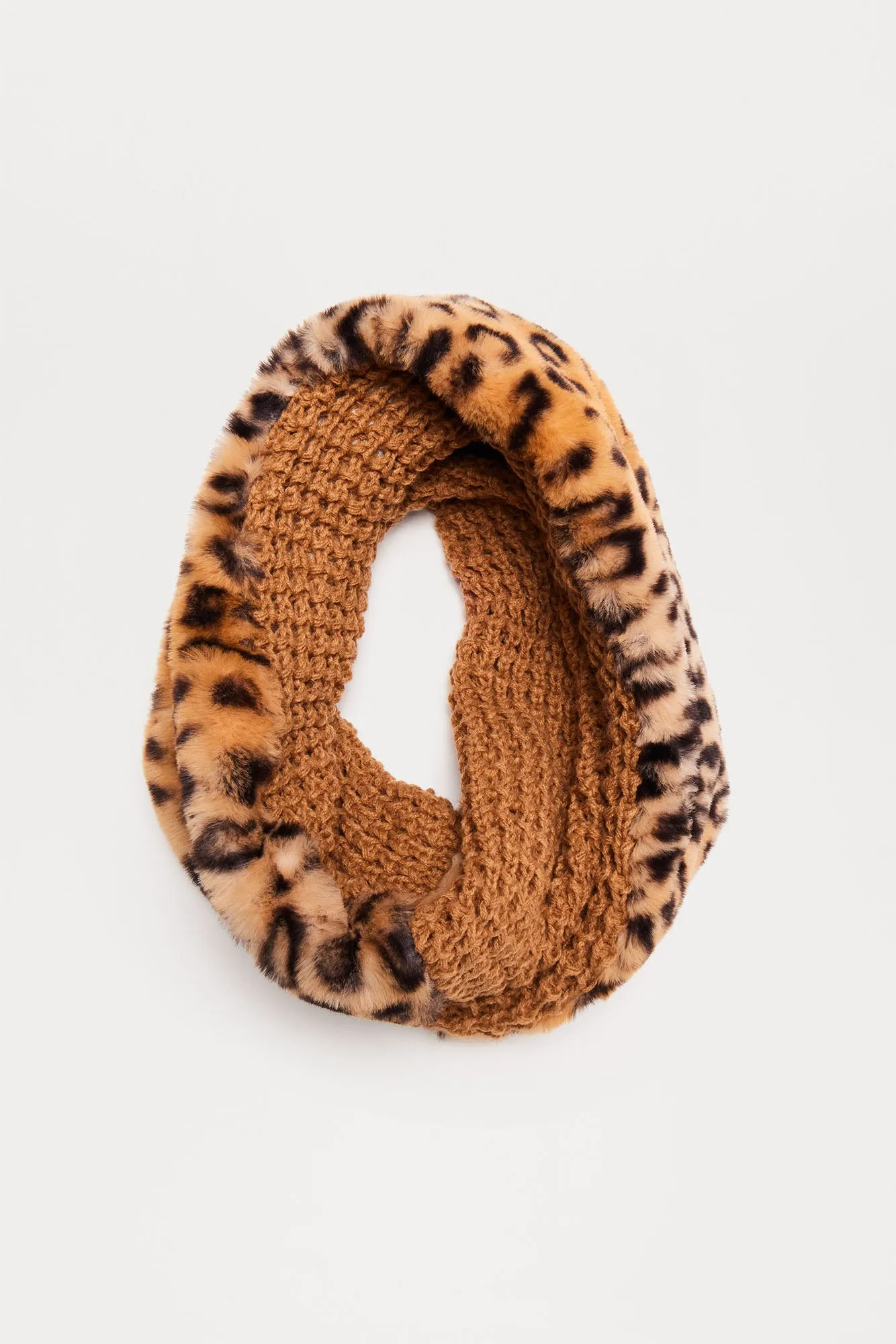Wrapped Up Infinity Scarf - Leopard sold by Fashion Nova product image thumbnail 3