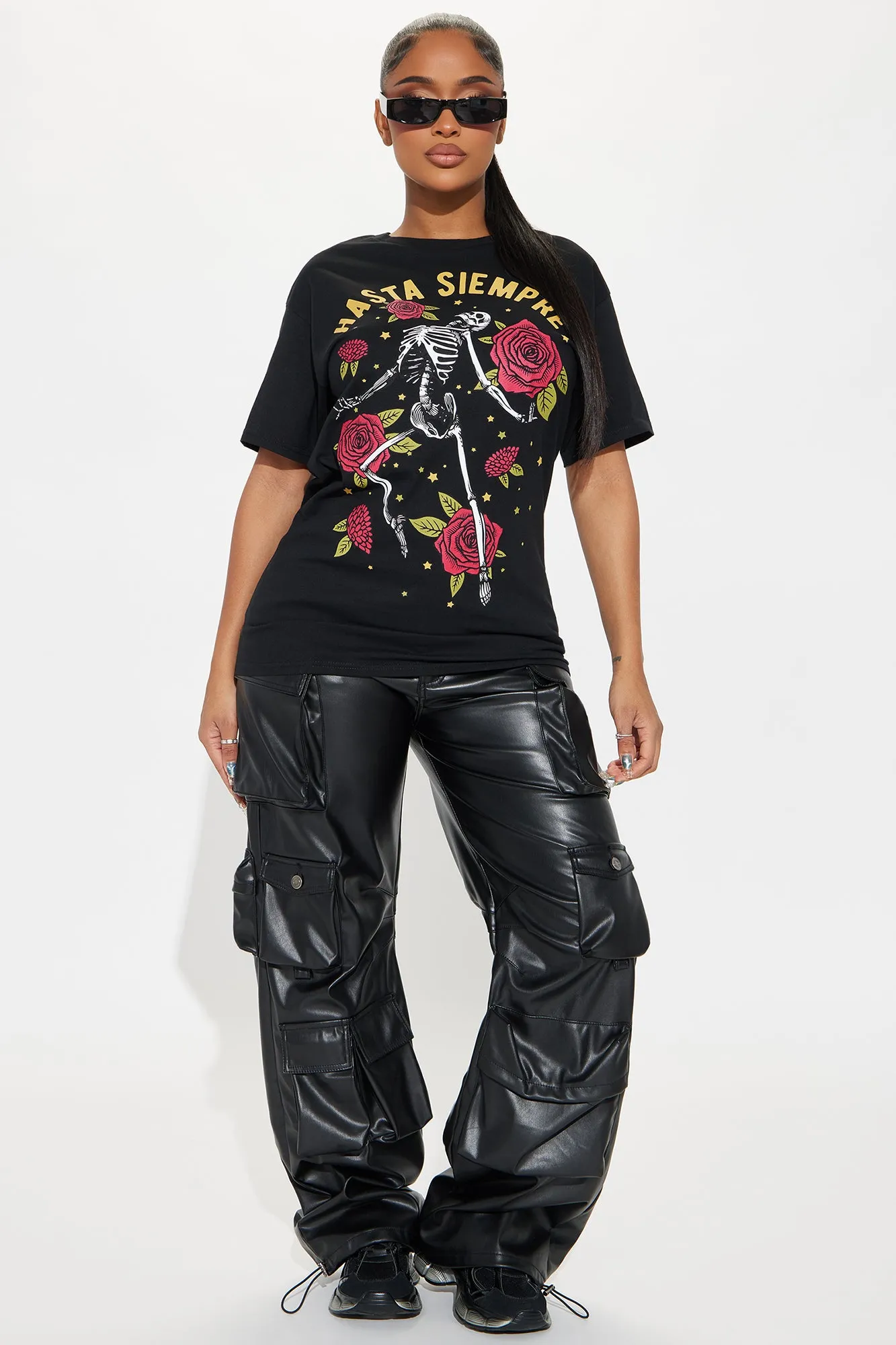 Hasta Siempre Skull Tee - Black sold by Fashion Nova product image thumbnail 2