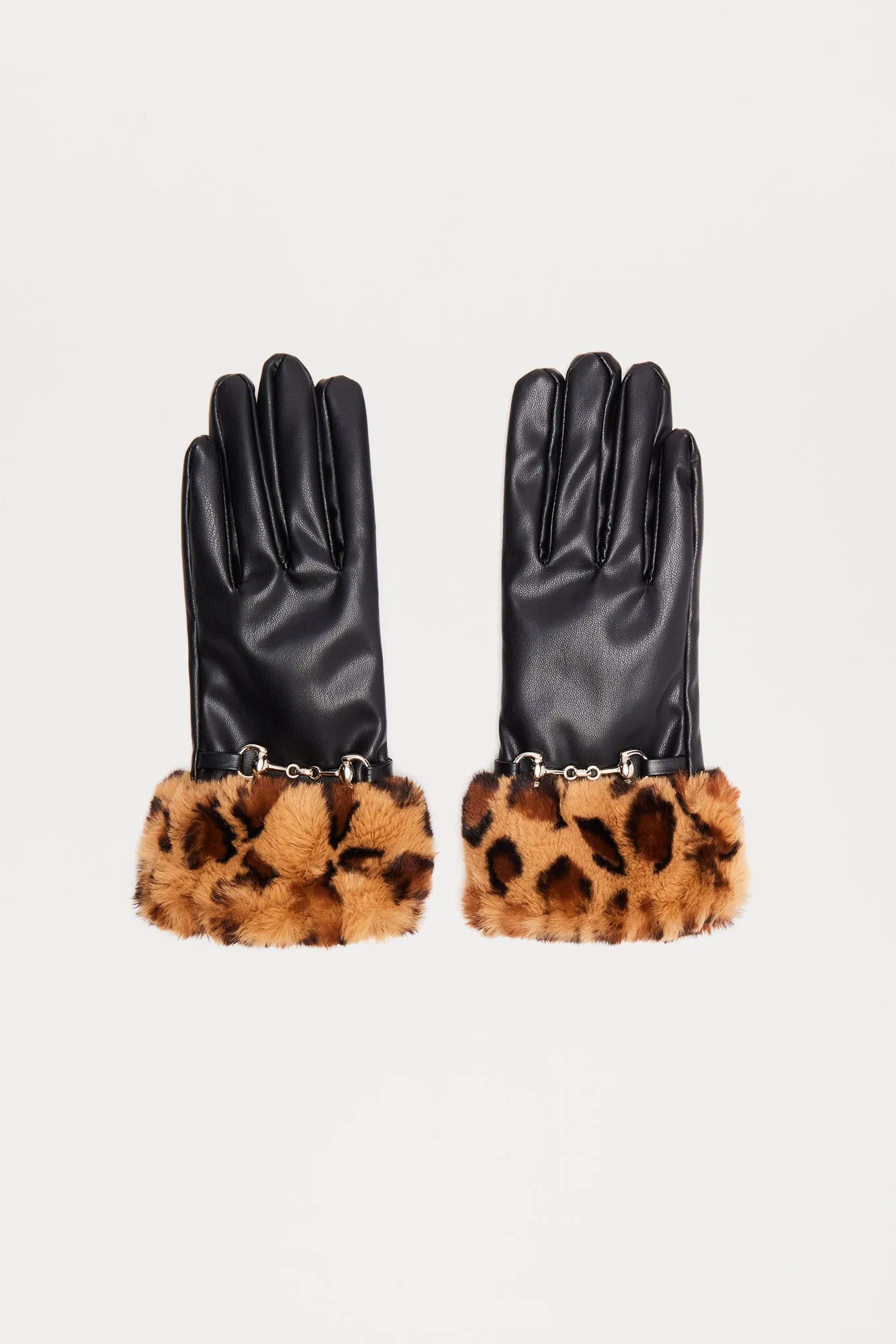 Mob Wife Duties Gloves - Leopard sold by Fashion Nova