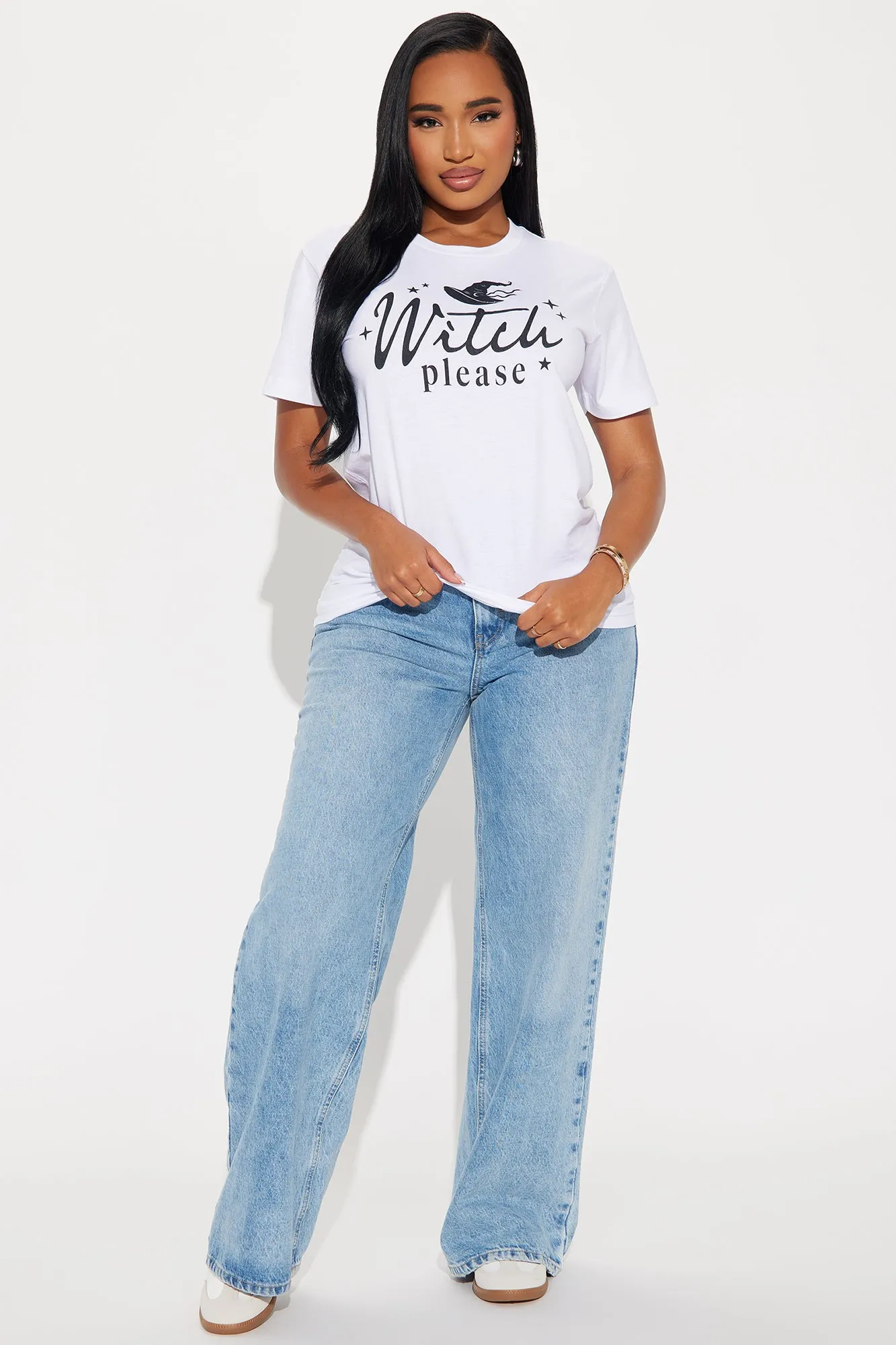 Witch Please Tee - White sold by Fashion Nova product image thumbnail 2