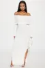 Marina Sweater Maxi Dress - White sold by Fashion Nova