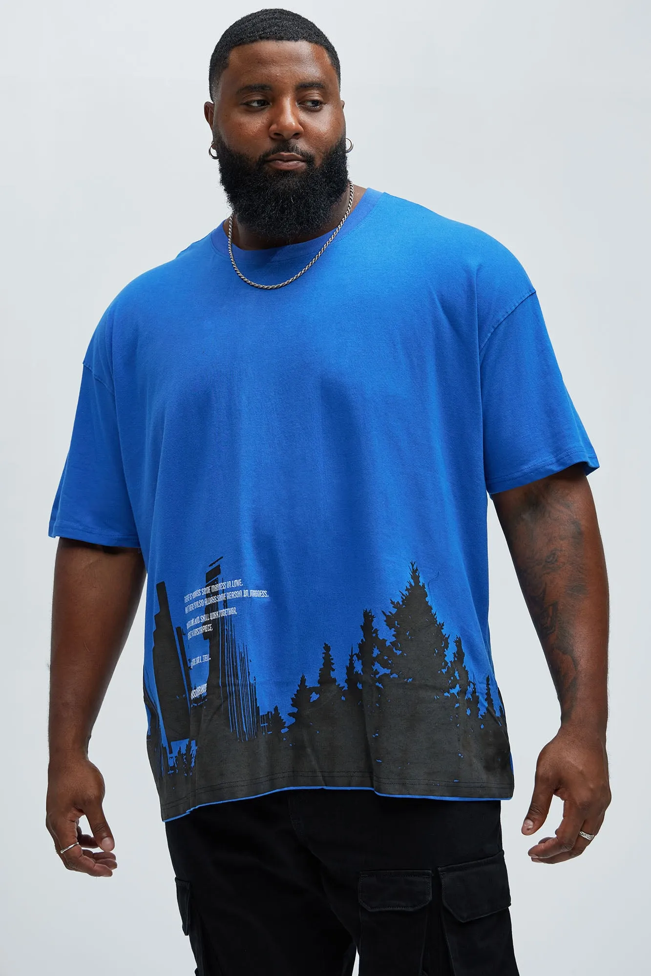 Work Together Short Sleeve Tee - Blue sold by Fashion Nova product image thumbnail 5