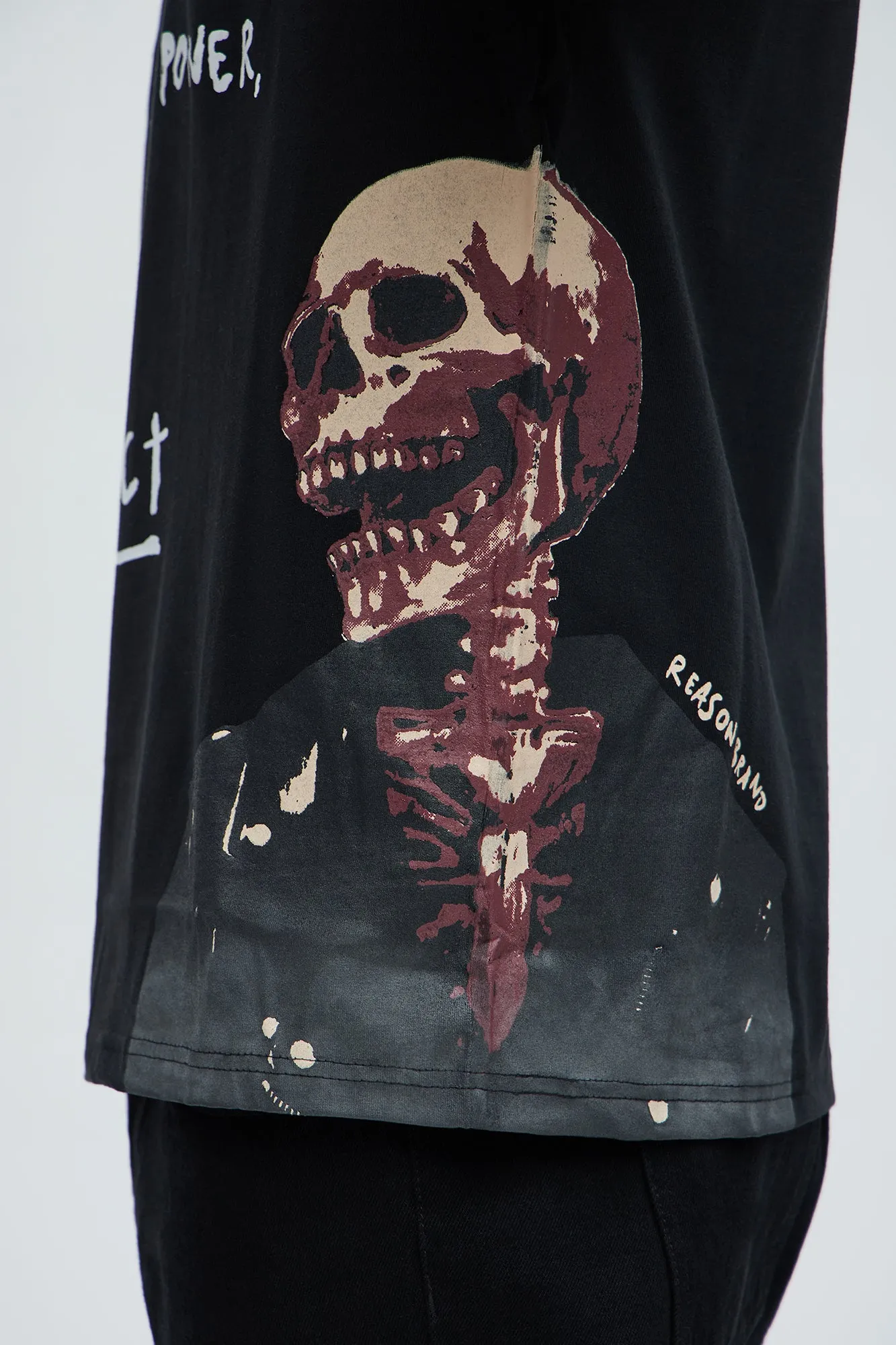 Honor And Respect Short Sleeve Tee - Black sold by Fashion Nova product image thumbnail 3