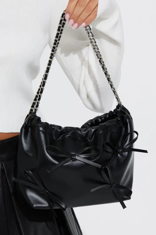 Cute And You Know It Handbag - Black sold by Fashion Nova