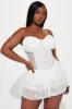 Sweet Pea Lace Micro Mini Dress - White sold by Fashion Nova