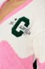 Varsity Sweatshirt Mini Dress - Pink sold by Fashion Nova