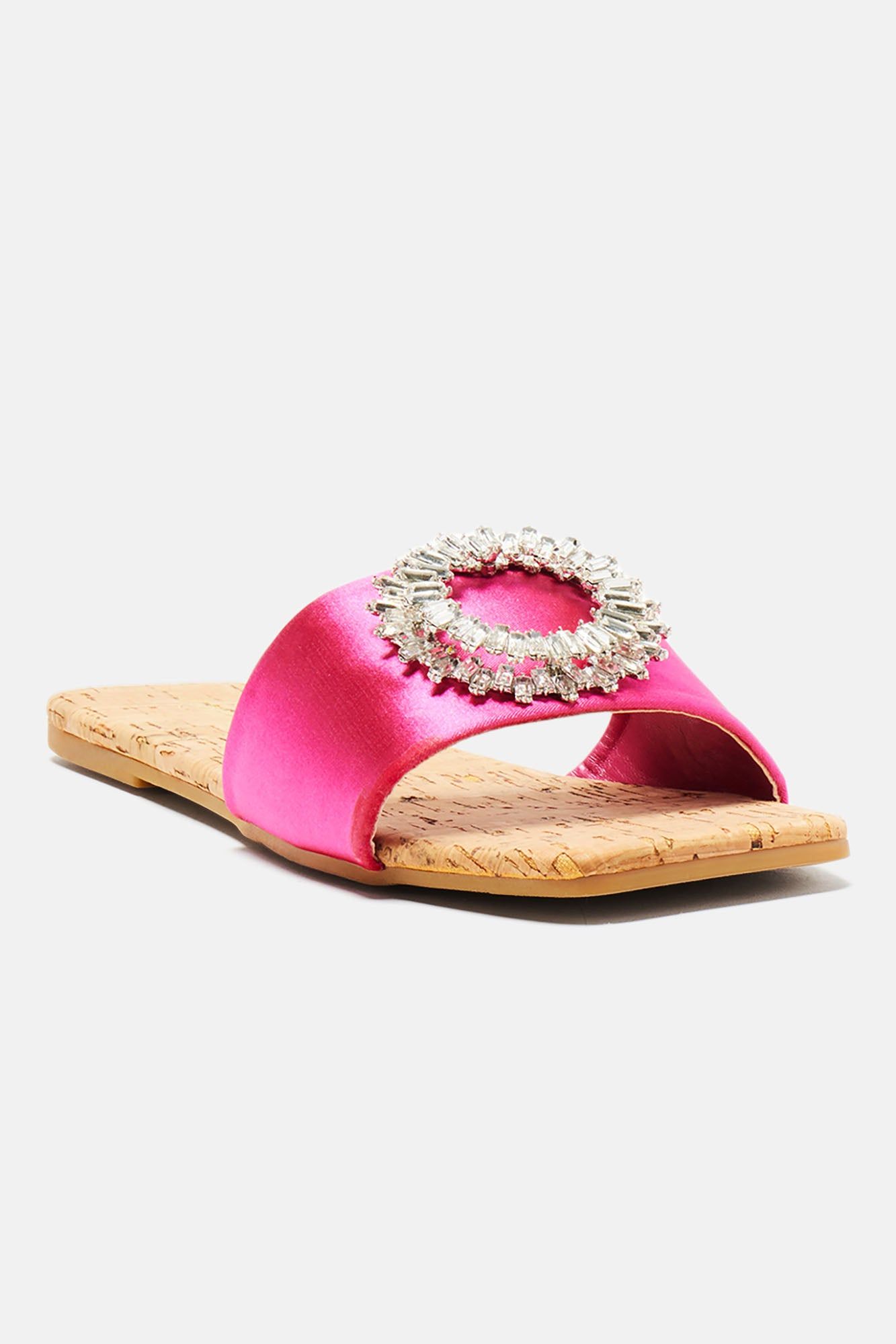 Don't Forget Me Flat Sandals - Hot Pink sold by Fashion Nova product image thumbnail 3