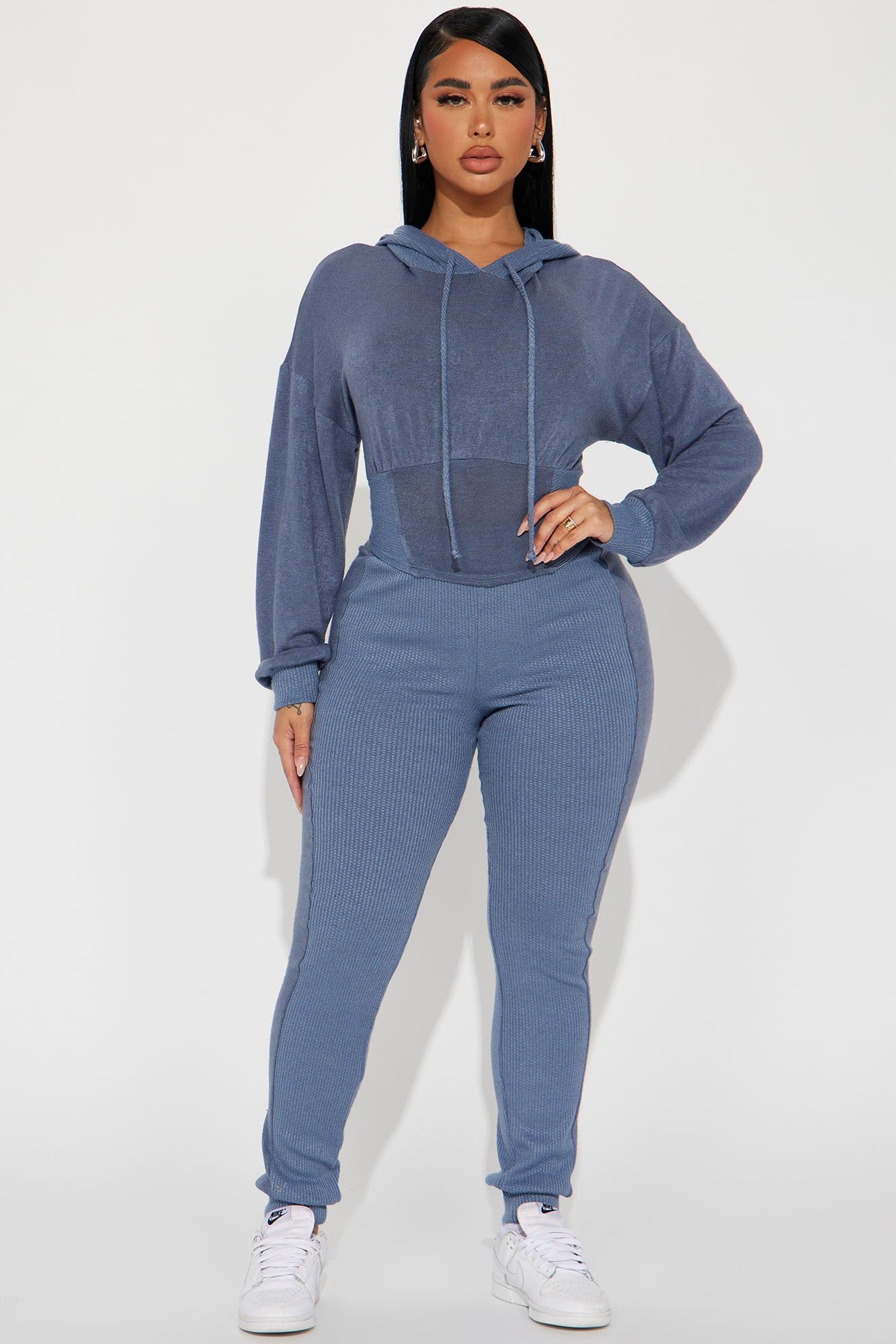 Carmen Pant Set - Denim sold by Fashion Nova