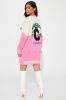 Varsity Sweatshirt Mini Dress - Pink sold by Fashion Nova