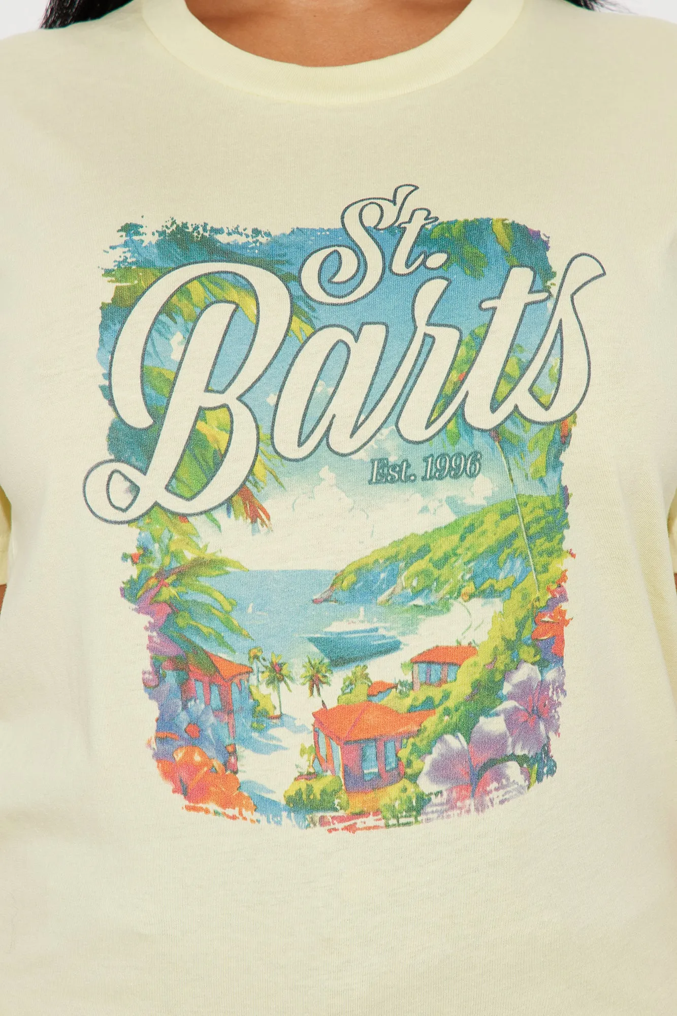 St. Barts Summer Tee - Yellow sold by Fashion Nova product image thumbnail 3